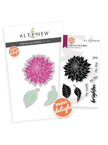 Altenew - Mini Delight: Café Au Lait Dahlia - Stanze | bastel-traum.ch